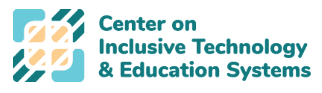 cites Logo for the Center for Inclusive Technology & Education Systems
