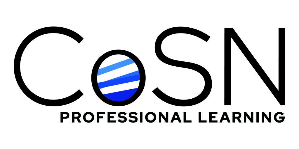2024 01 cosn sub brand logos cosn subbrand logo professionallearning allblacktext